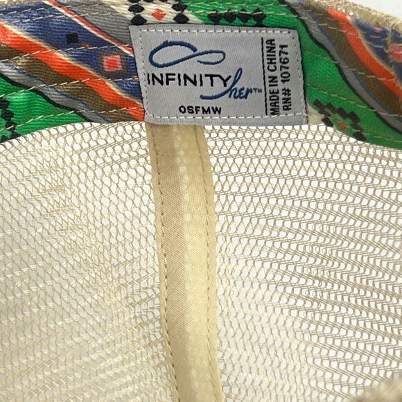Cowgirl Boot Ponytail Trucker Hat Women's Snapback Mesh Infinity Her NWT - Picture 5 of 8